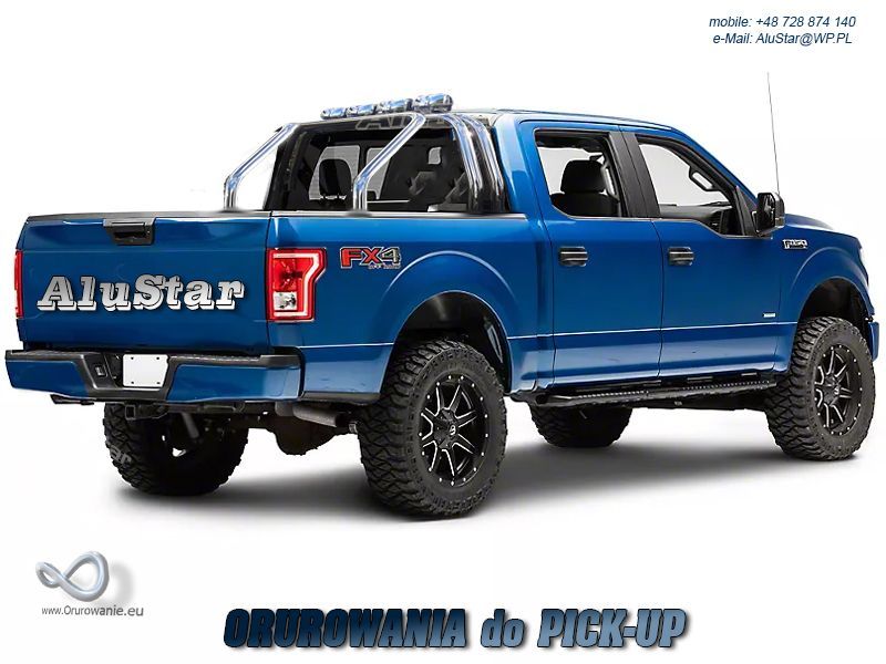 PICKUP F150 FORD Orurowanie Podesty Tuning