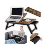 Stolik Pod Laptop Podstawka Śniadaniowa Składana Do Łóżka Na Nóżkach