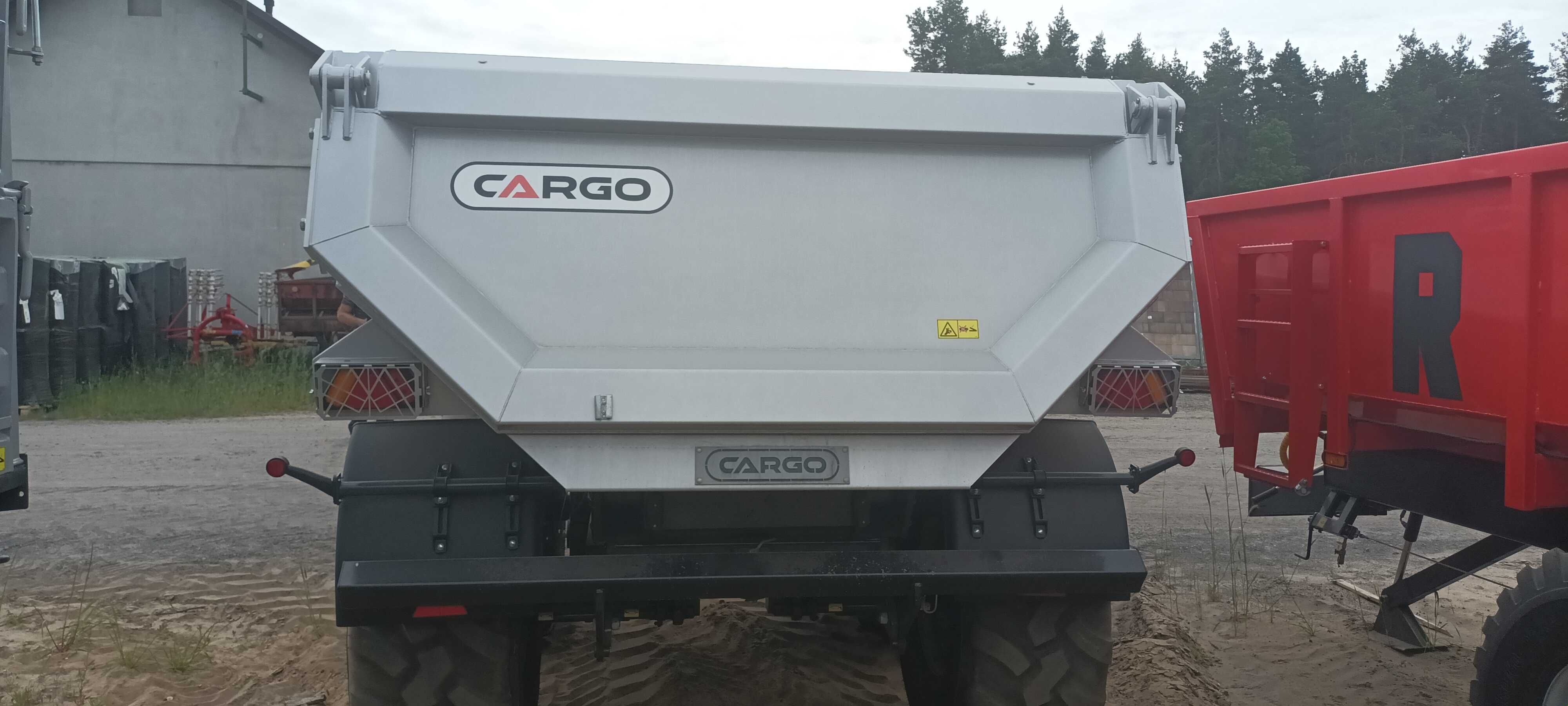 Przyczepa Cargo budowlana do ciągnika rolniczego S180WB