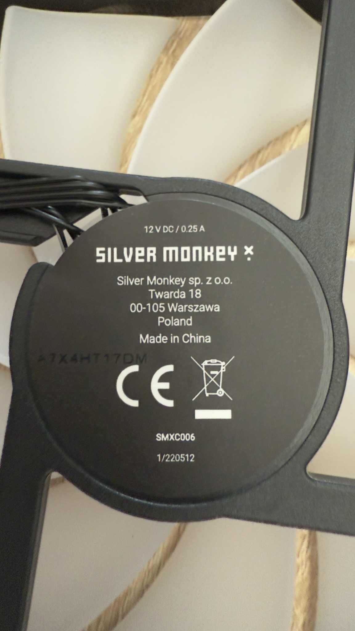 Wentylatory PWM SilverMonkeyX Oroshi 120mm (xkom) ARGB