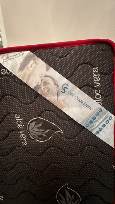 Colchão aloe vera novo .