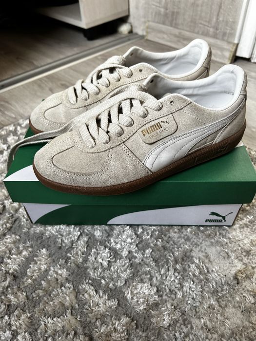 Кеди Puma Palermo оригінал бежеві б/у