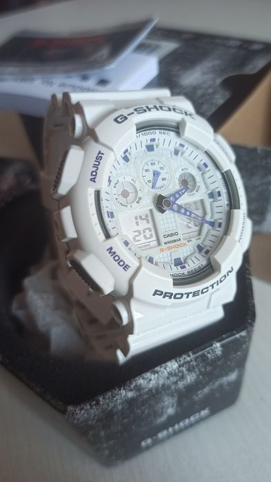 Годинник чоловічий Casio G-Shock GA-100A-7A Original mod.: 5081 GA-110