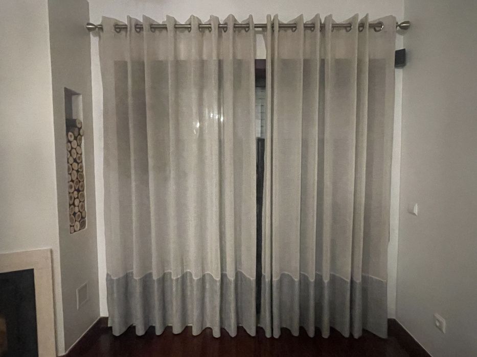 Varao e 2 cortinas