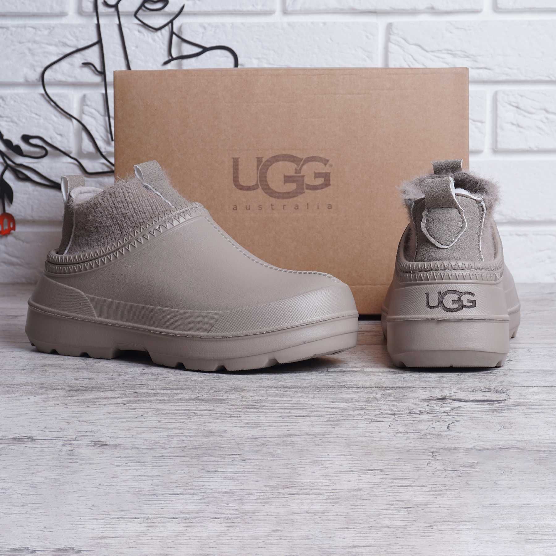 Гумові чоботи жіночі Ugg Tasman x утеплені резиновые сапоги Угги 37-41