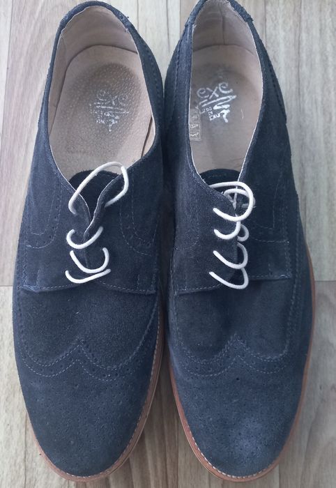 Туфлі замш чоловічі Італія