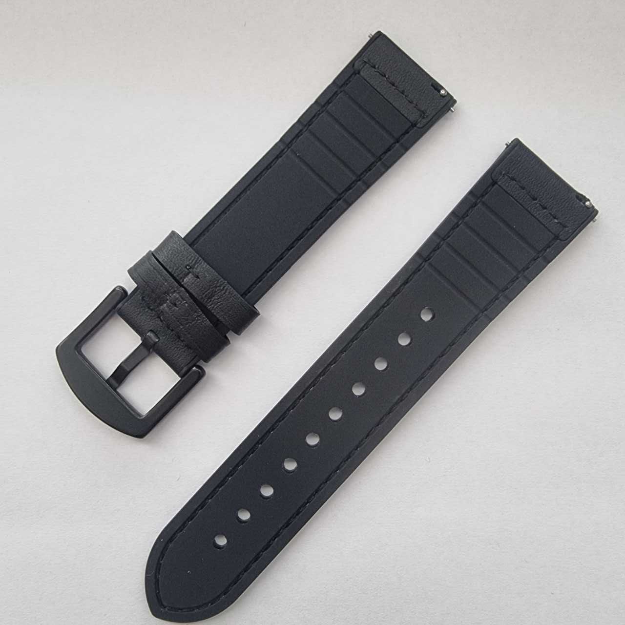 Hybrydowy pasek do Samsung Galaxy Watch 46mm Gear S3 Amazfit GTR 4 3 2