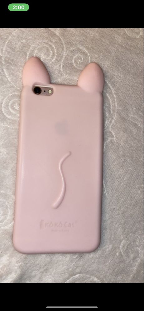 case iphone 6s plus rozowy kroliczek