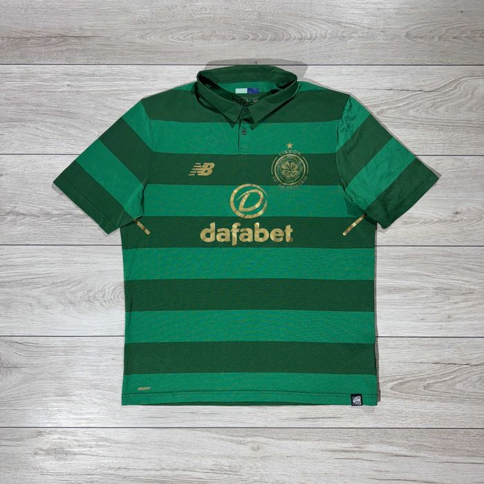 Футболка джерсі ФК Селтік 2017/18 Ювілейна new Balance Seltic розмір L