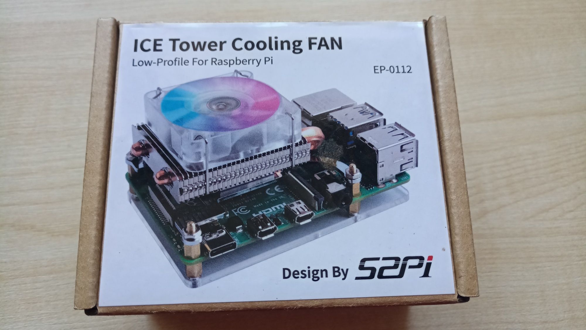Система охолодження для Raspberry Pi 4 B / 3B+ / 3B