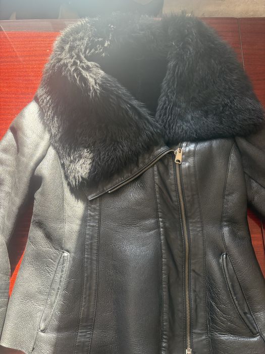 Жіноча дублянка натуральна