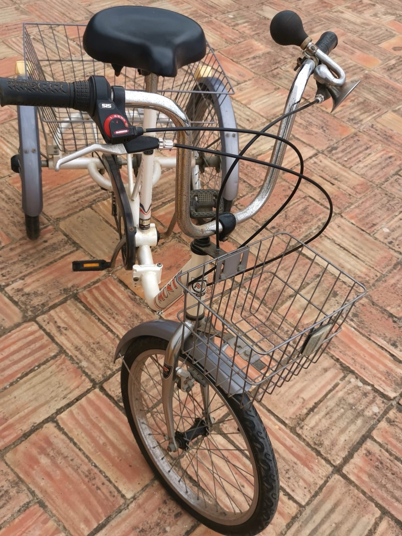 Triciclo de adulto MONTY, dobrável, eletrificável. ALGARVE-LISBOA