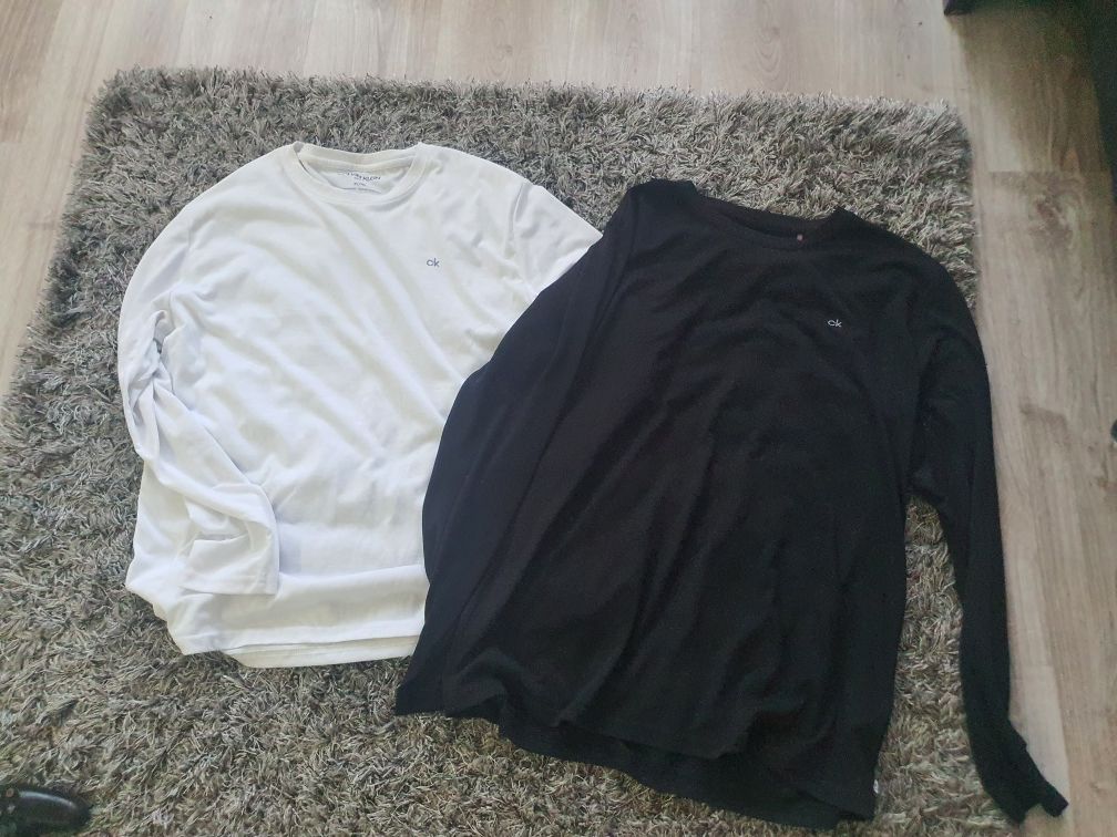 2x longsleeve Calvin Klein rozmiar XL