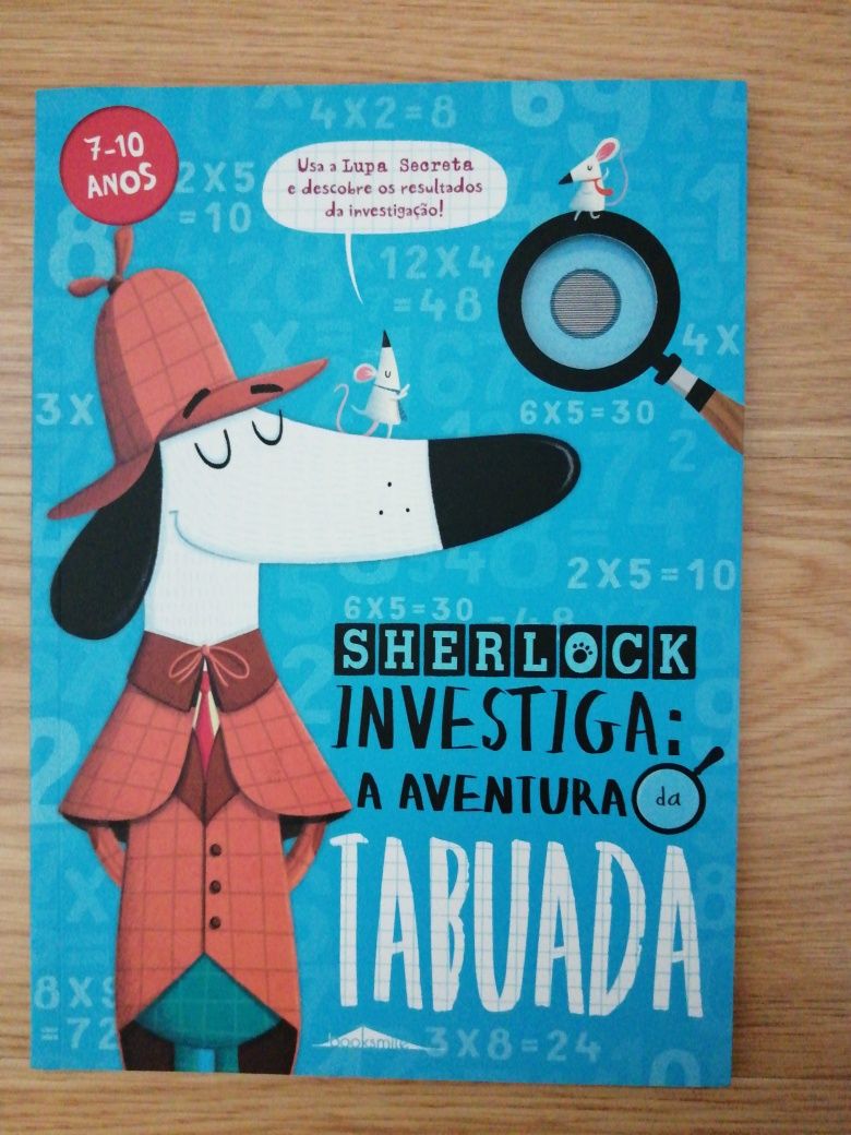 Sherlock investiga a aventura da tabuada e a da adição e subtração