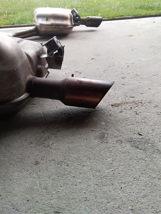 Audi A4 A5 B9 tłumnik wydechu TDI