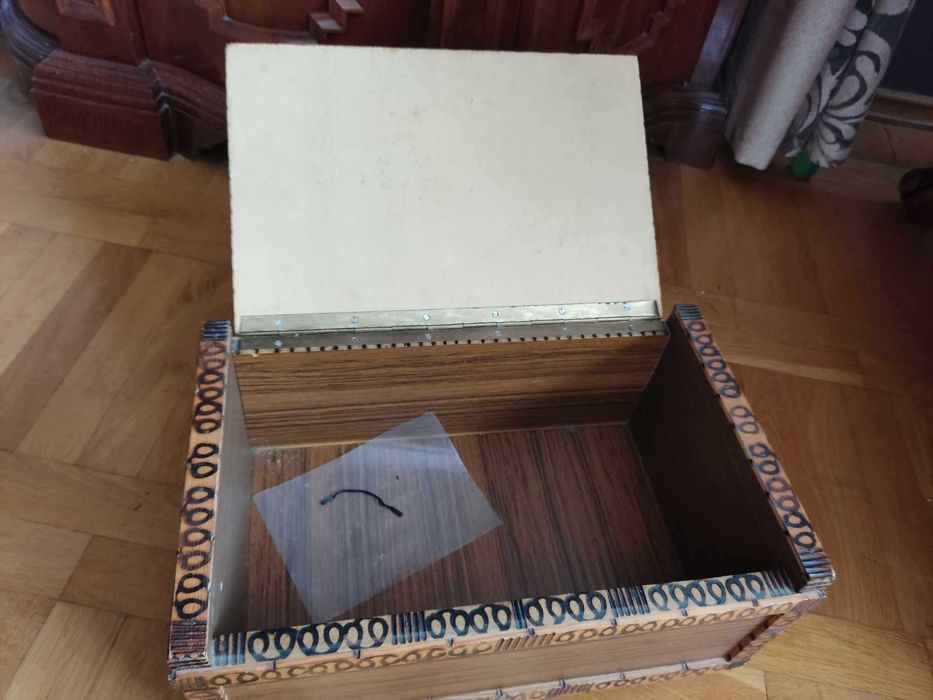 skrzynia kufer szkatułka rękodzieło