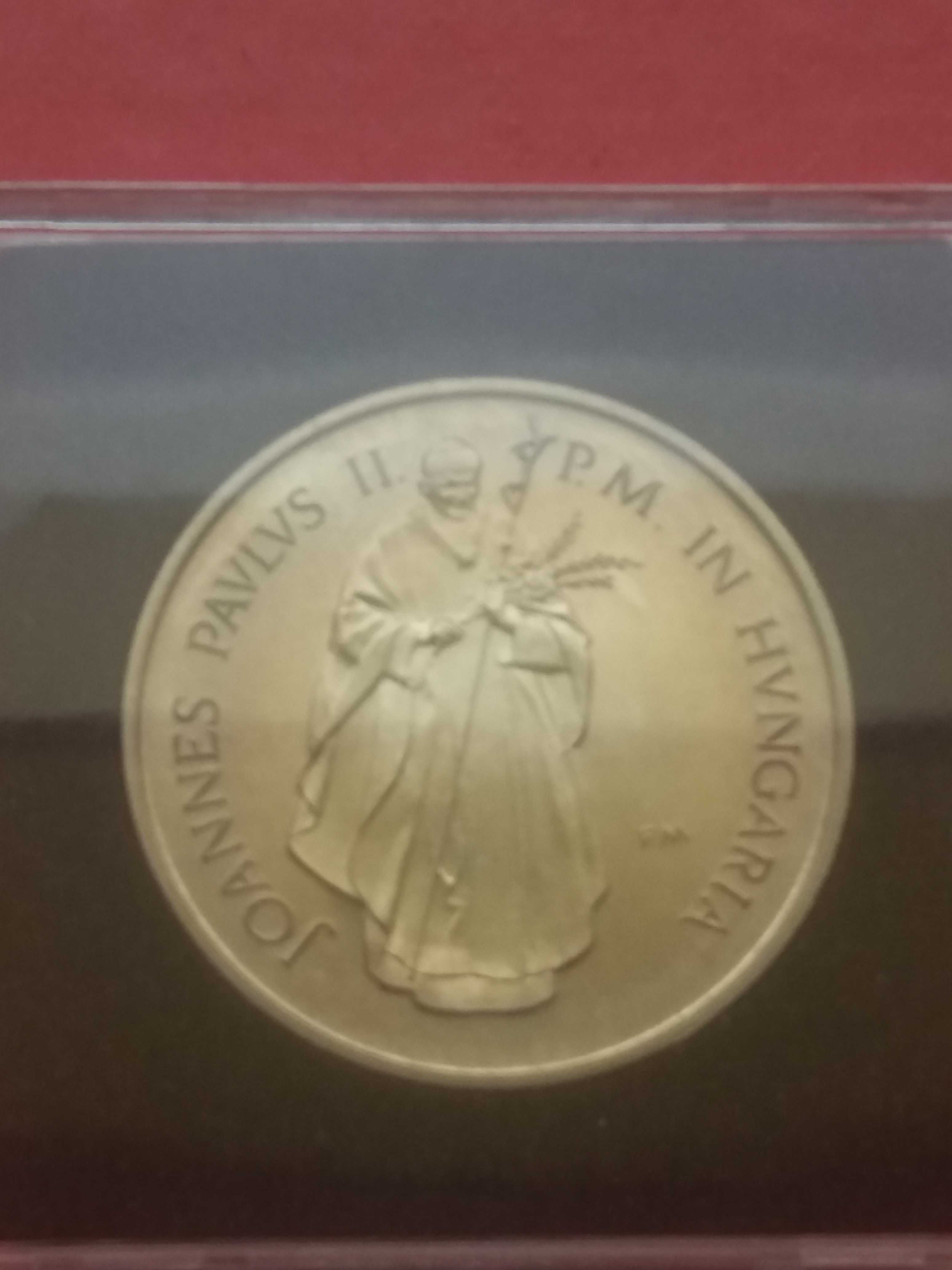 Węgry 100 forintów 1991 - Wizyta papieża Jana Pawła II
