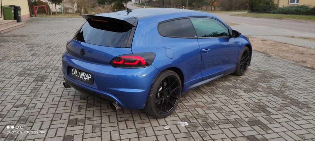 VW SCIROCCO Lotka spoiler R/Rline czarny połysk