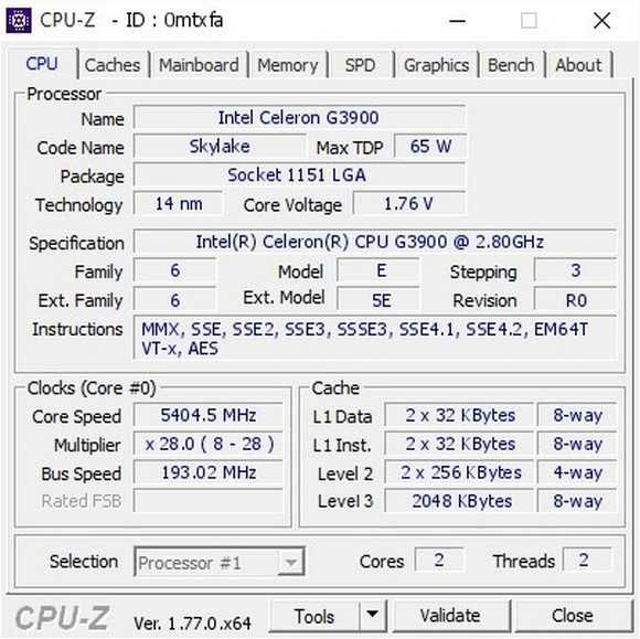 Продам Intel Celeron G3900 лот 10 шт g3900g4400i3 -6100і5-6400i5-6500t