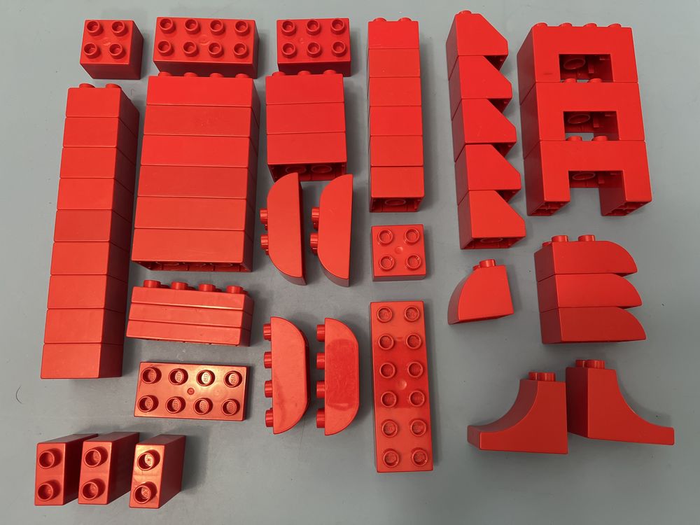 Lego Duplo klocki konstrukcyjne czerwone