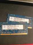 SODIMM ddr3 (1333mHz) 2 x 2GB