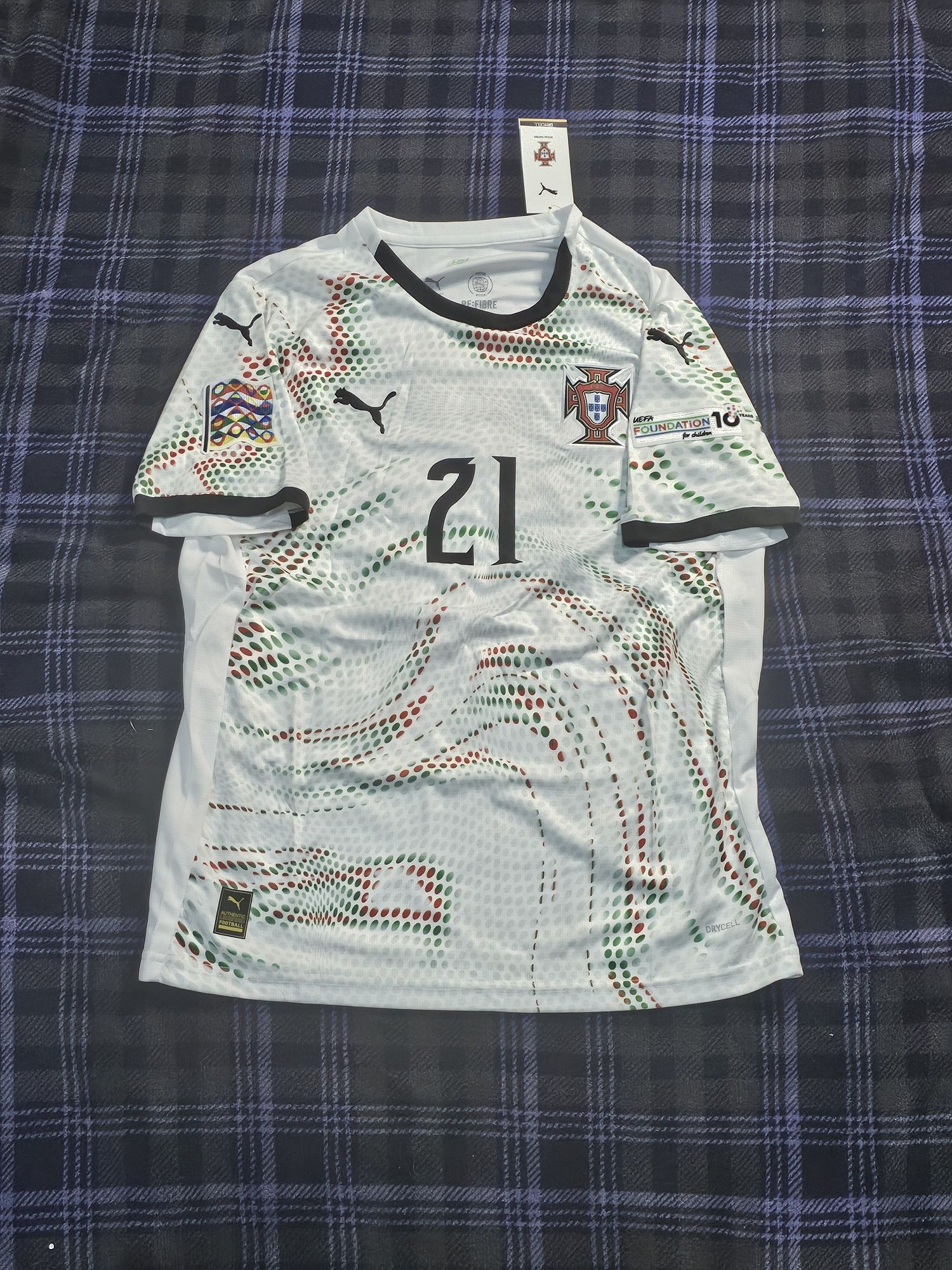 Nations League Portugal 2025 segundo equipamento X Diogo Jota #21