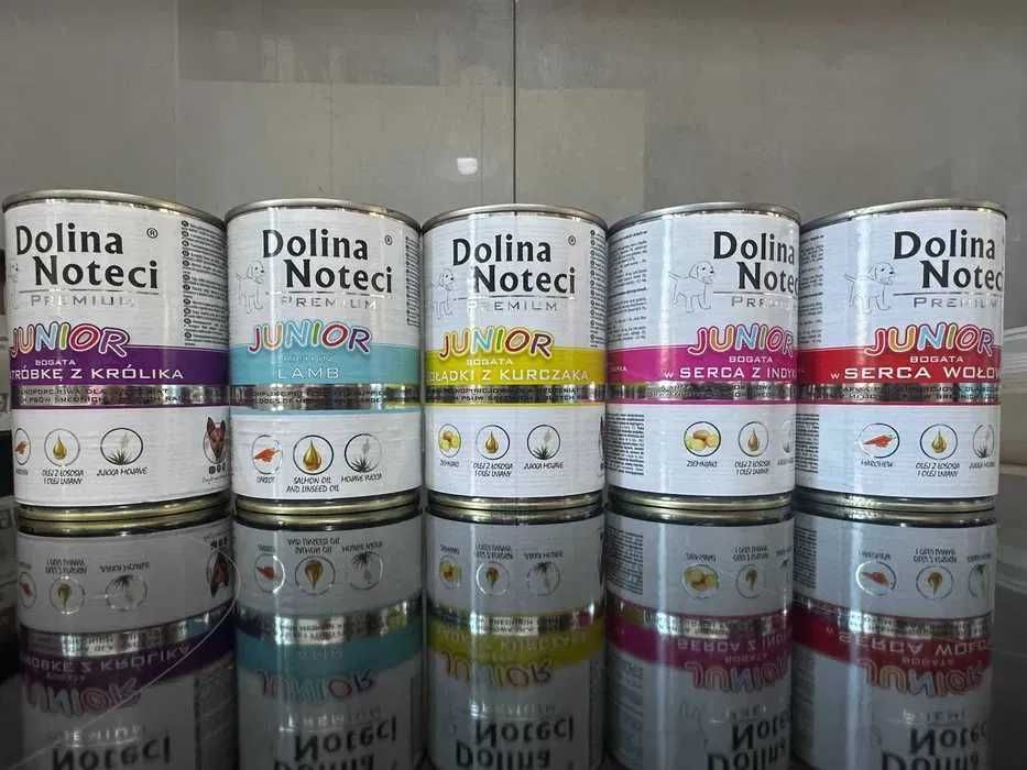 Dolina Noteci Premium Junior mokra karma dla psa MIX 12x 400 g