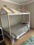 Cama criança cabana 90 x 190 cm