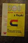 500 pytań testowych z fizyki dla szkół średnich Salach Płazak Sanok