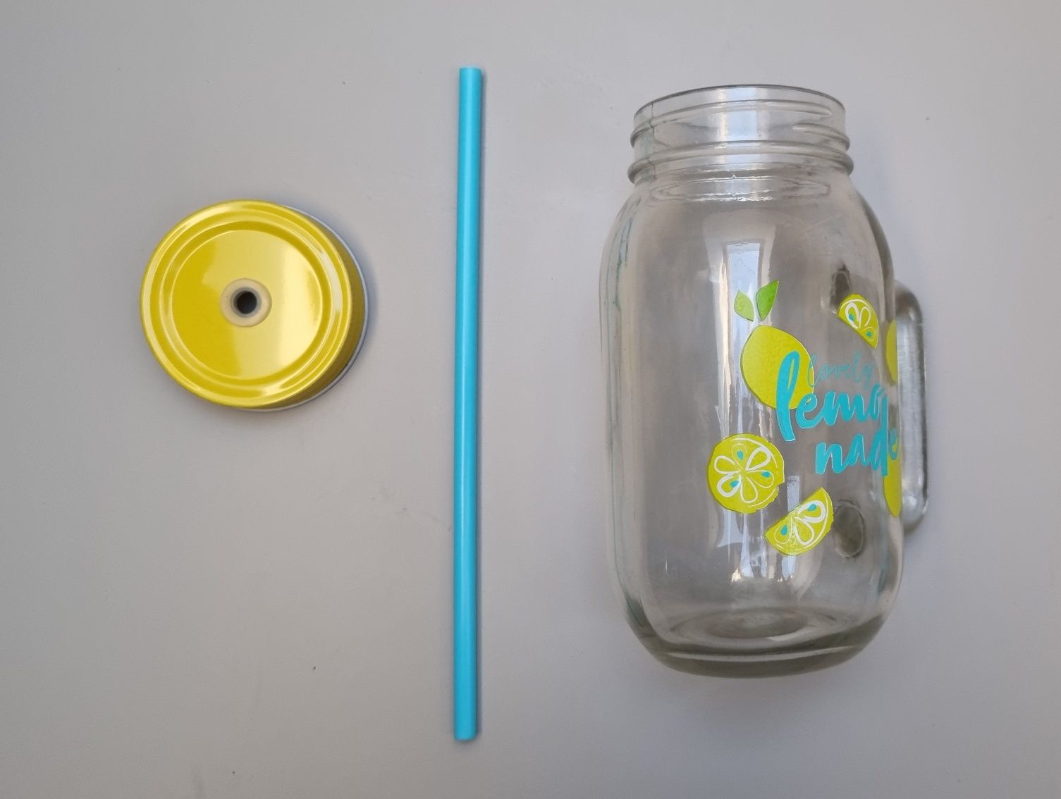 Zestaw słoiki szklanki do lemoniady 12szt  680ml/430ml