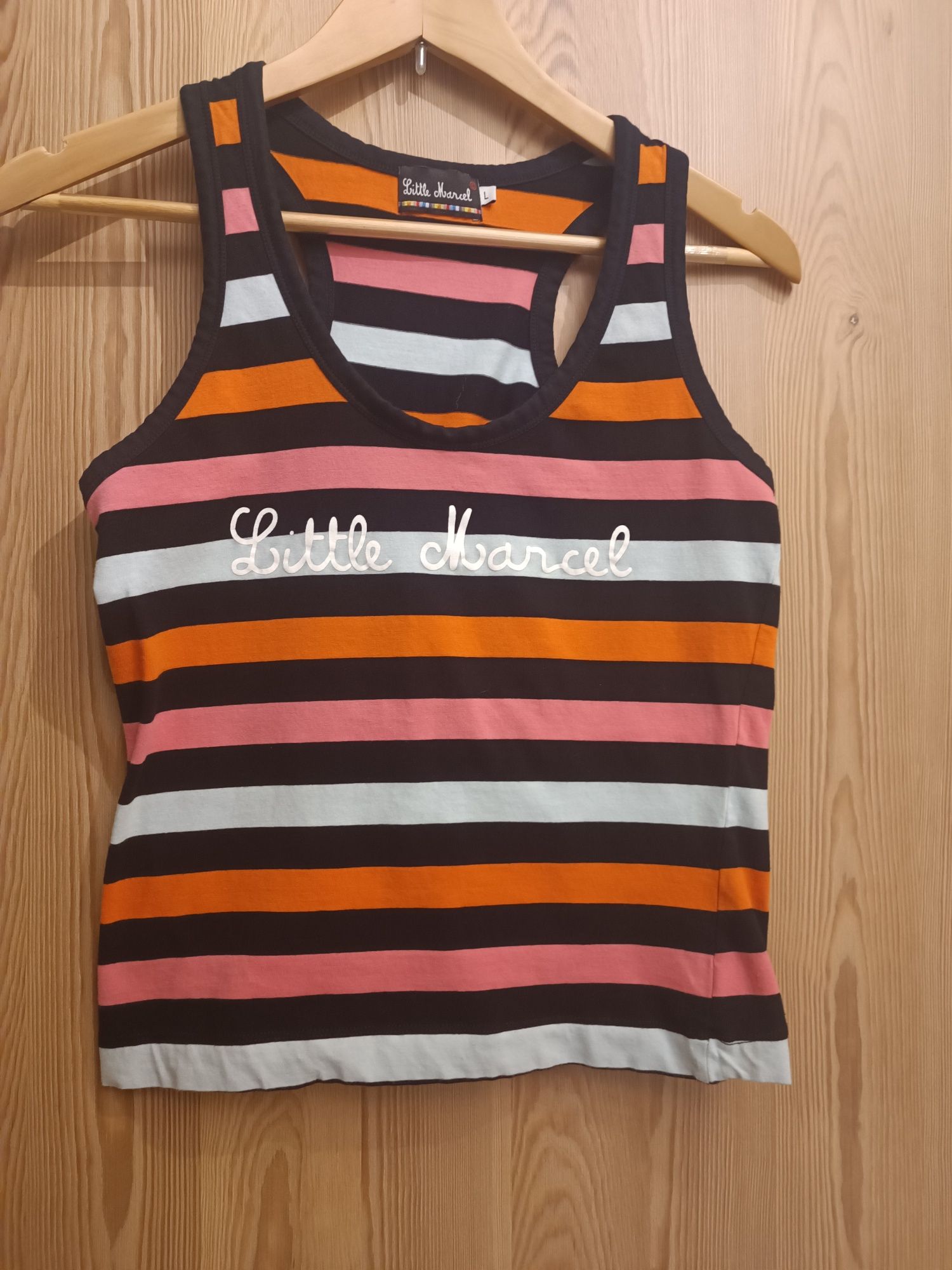 Kolorowy top paski little Marcel rozmiar L