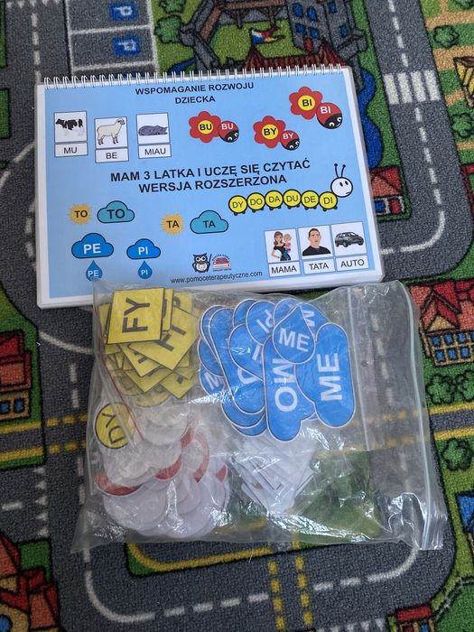 Książka edukacyjna dla 3 latka
