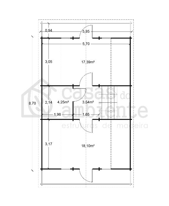 Casa de Madeira | Cabana de Madeira | Casa Pré Fabricada |