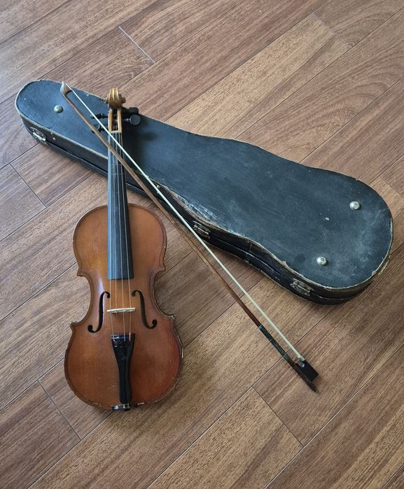 stare zabytkowe skrzypce F Instrumentów Lutniczych Lubin Legnicki