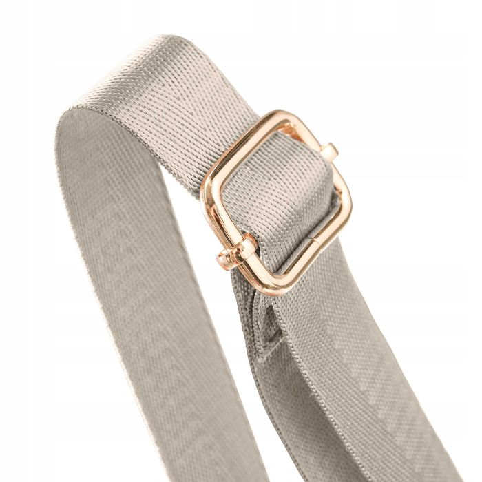 BETLEWSKI Plecak Damski Miejski Beżowy Skóra Ekologiczna Szelki Uchwyt