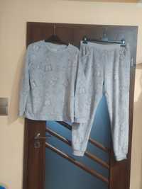 Piżama dwuczęściowa komplet bluza spodnie polarowa 38 M TU