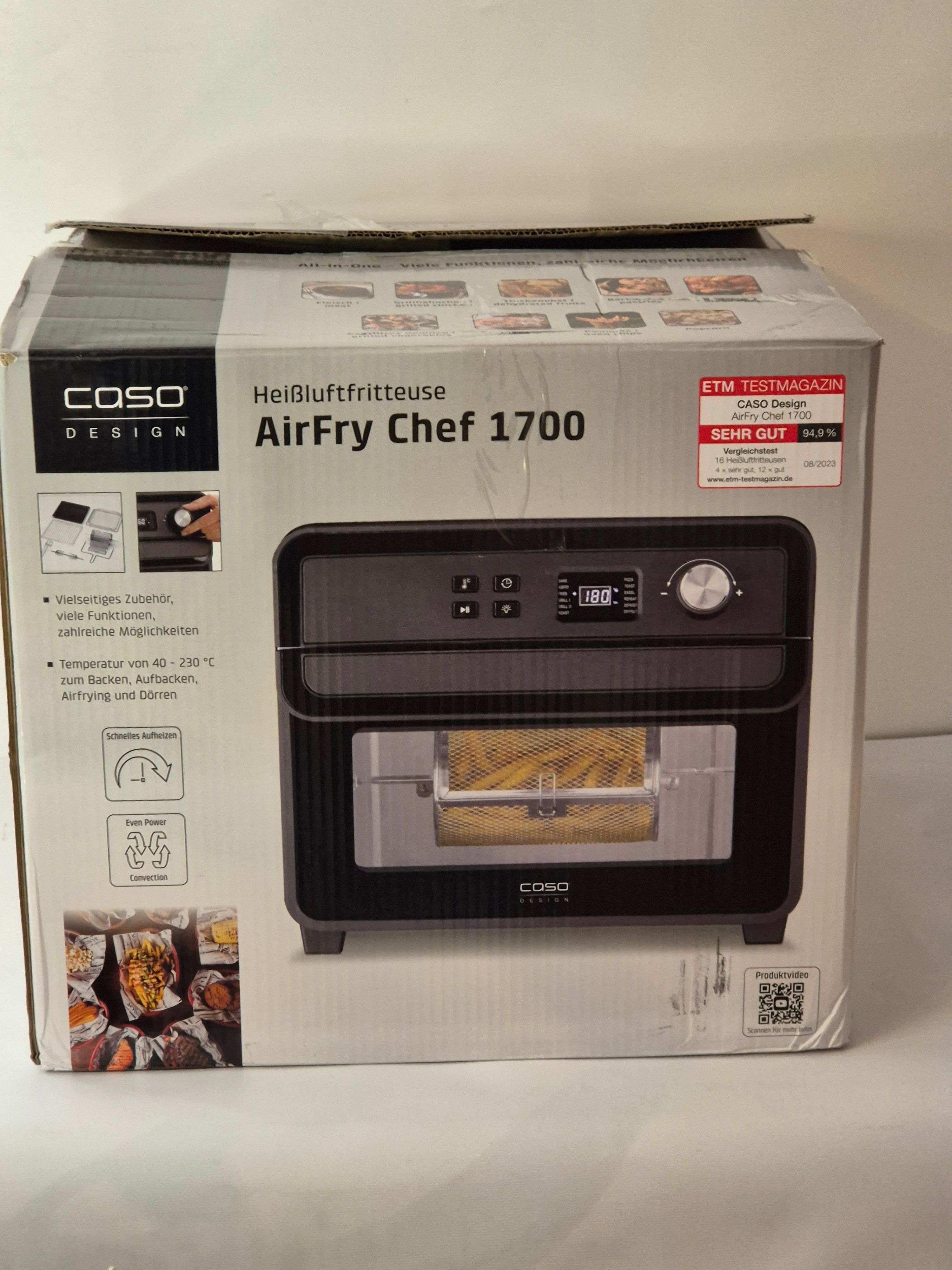 Frytkownica beztłuszczowa Caso AirFry Chef 1700