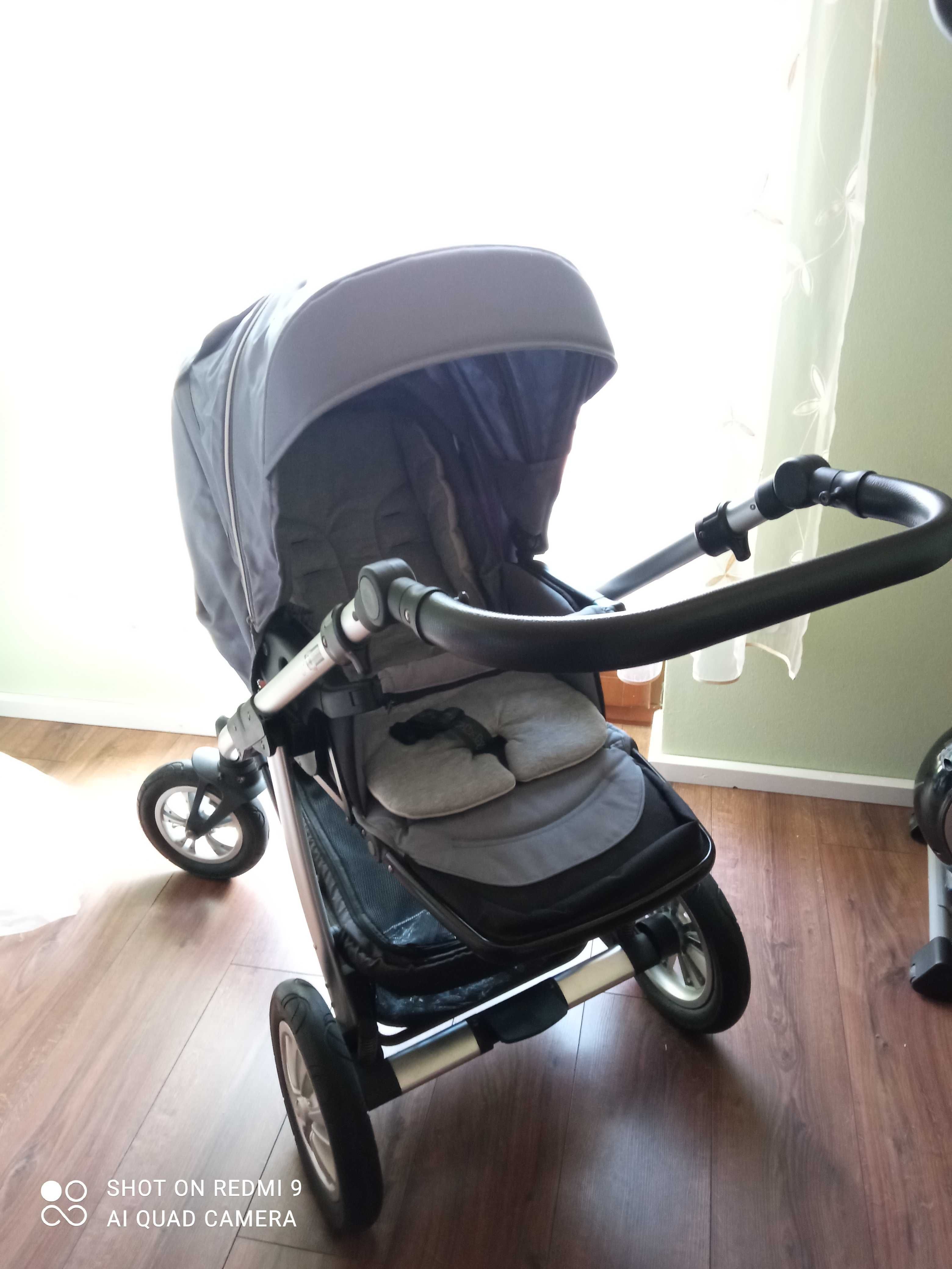Wózek dziecięcy (3w1) Baby Design (gondola/spacerówka/nosidełko)