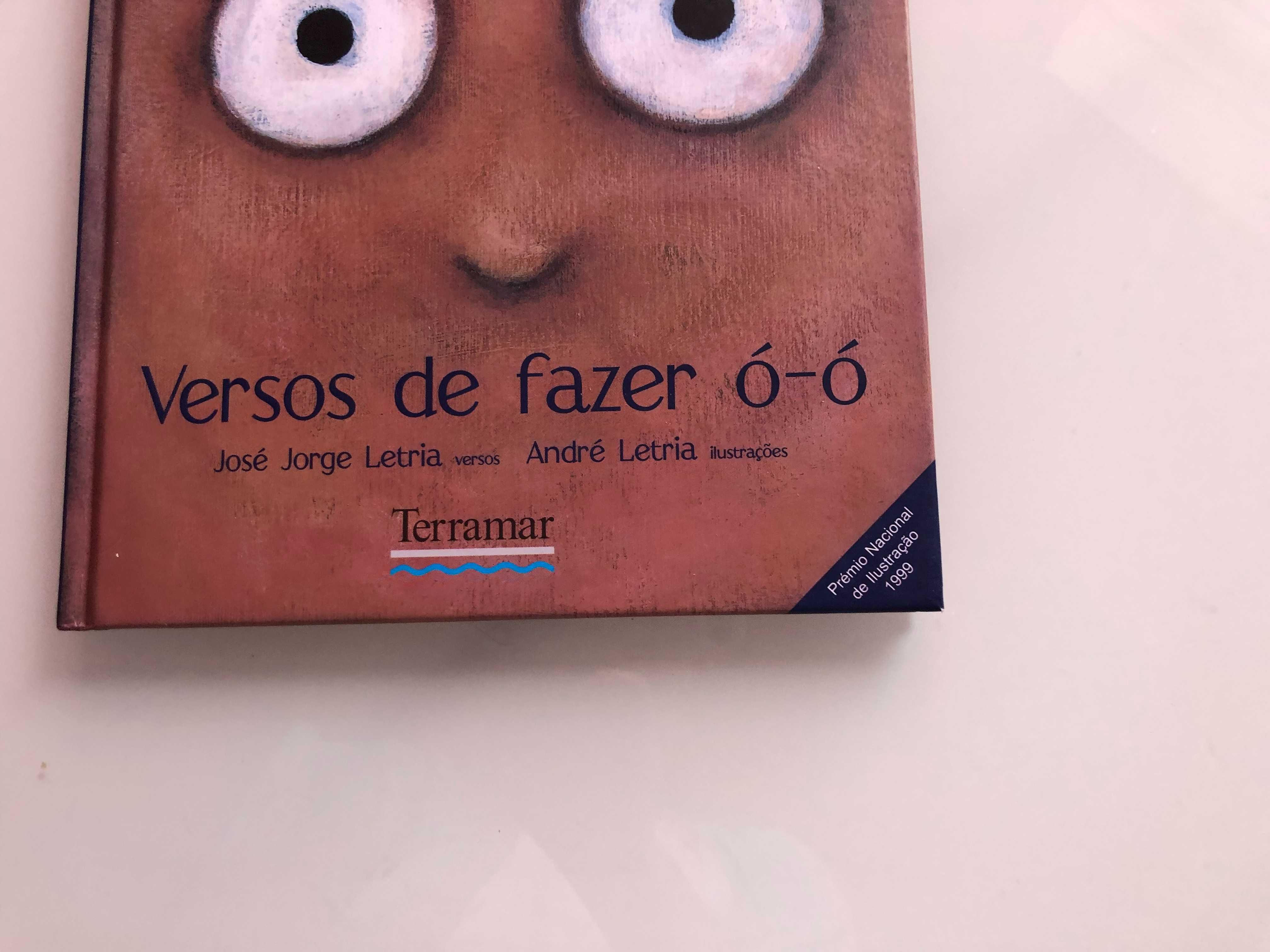 "Versos de fazer Ó-Ó" - livro para crianças