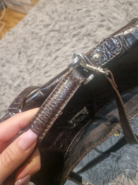 Шкіряна сумка, кожа