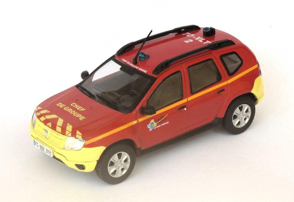 Dacia Duster 4x4 Bombeiros 1/43 Ixo em Blister