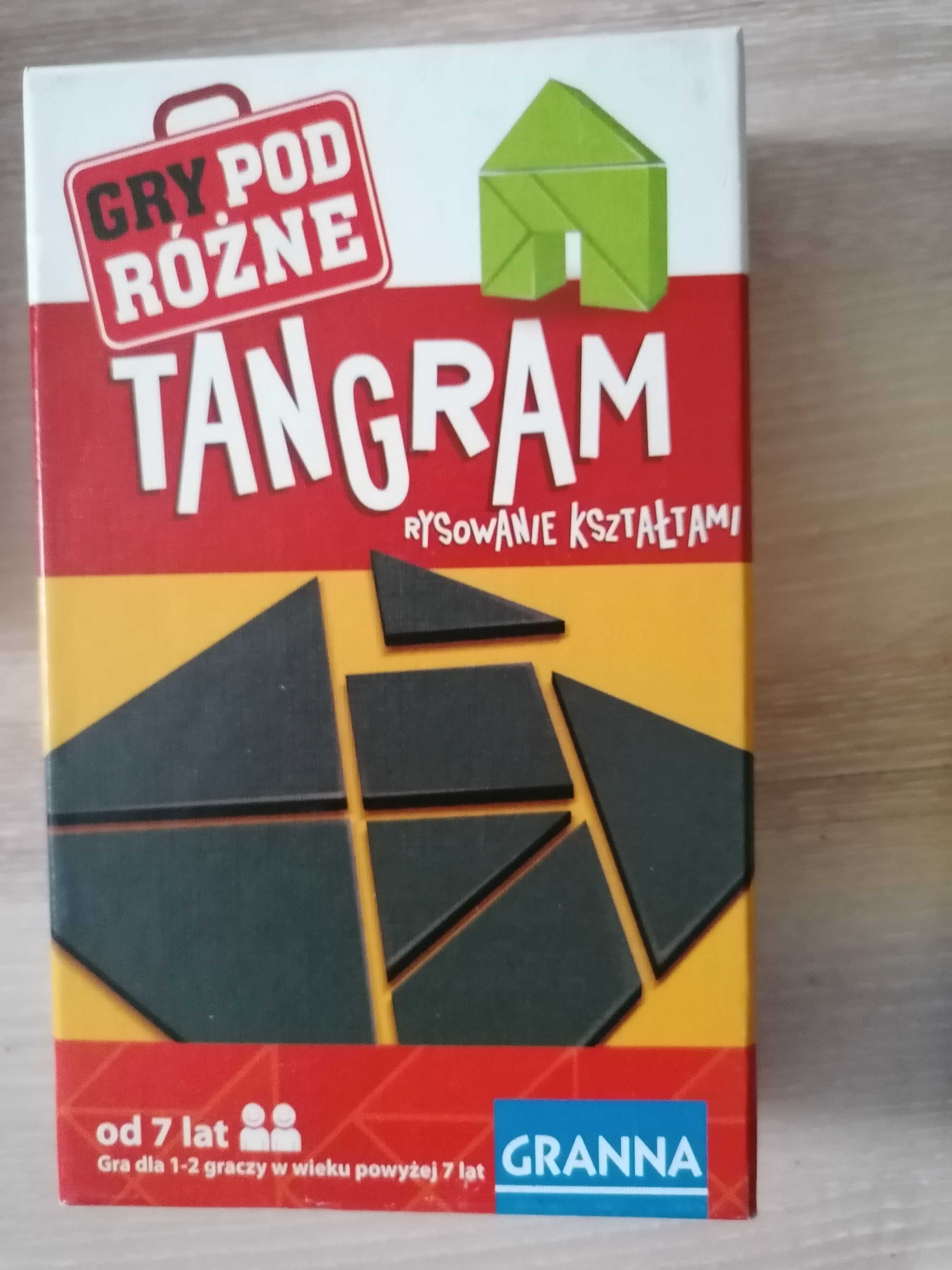 Gra Tangram kształty dla 2 osób