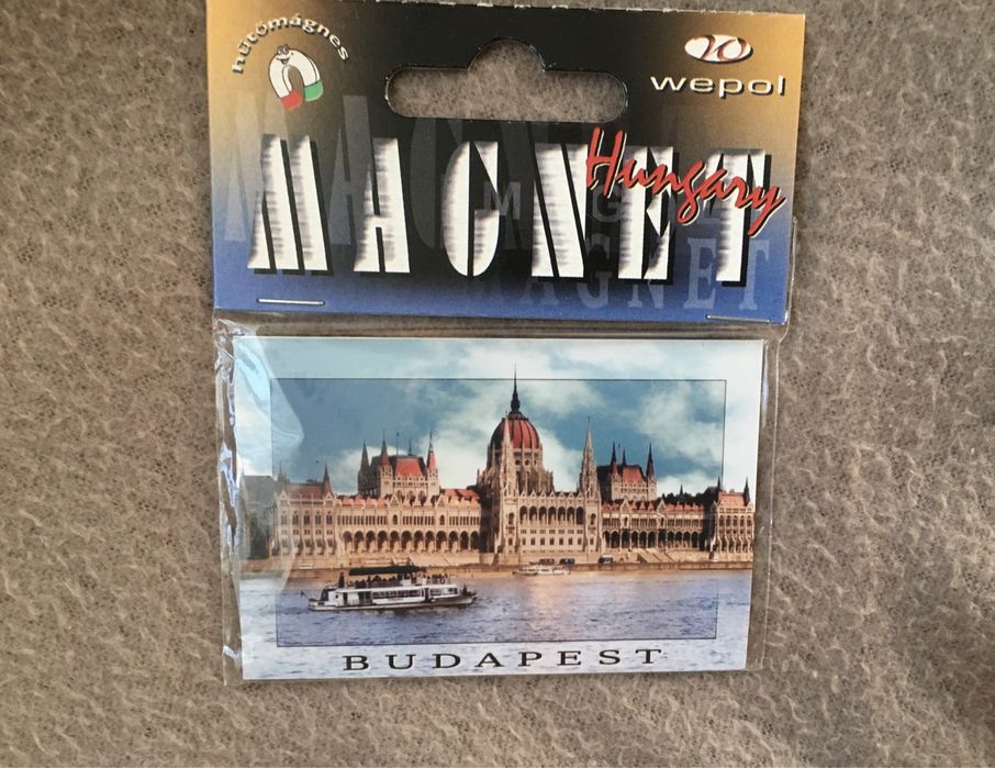 Magnes na lodówkę z Węgier Budapeszt Budapest Węgry nowy folia