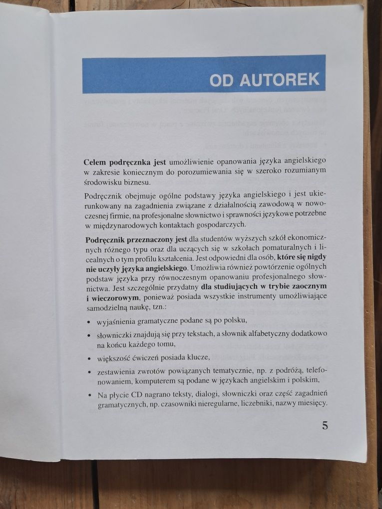 Basic English for business 1 + płyta CD