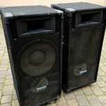 Kolumny HAND BOX 3000W RMS z głośnikami 4x15 cali RH Sound.