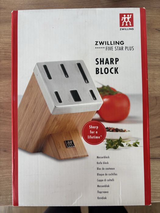 Stojak na noże i nożyczki Zwilling samoostrzący