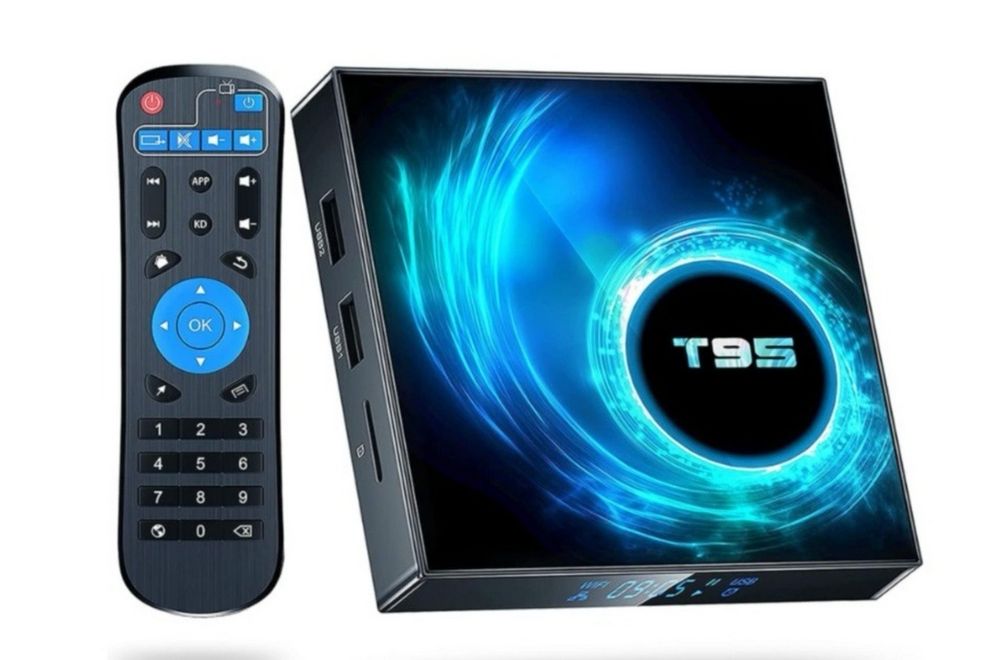 Android TV Box T95 4GB/64GB • Smart TV • 4K • Wi-Fi • HDMI