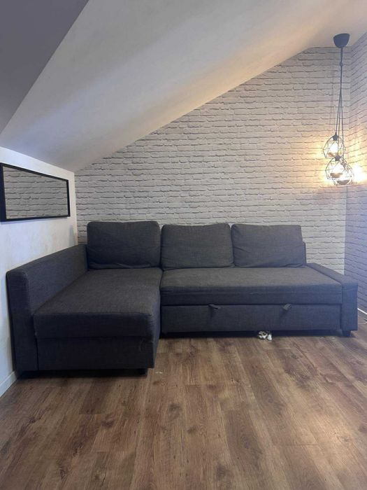 Narożnik rozkładany z funkcja spania