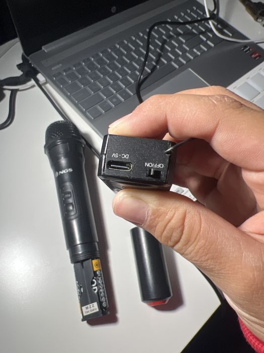 Microfone NGS profissional (nao vem na caixa)