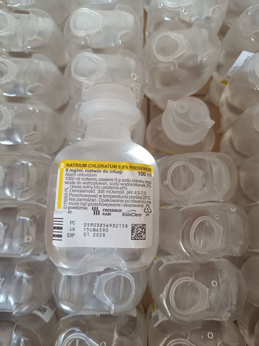Sól fizjologiczna 100ml - 40szt